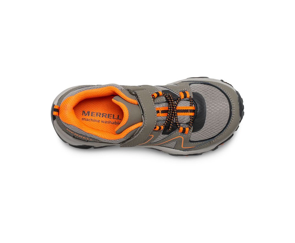 Buty Trekkingowe Merrell Dziecięce Szare - Trail Quest - 217469-GPI